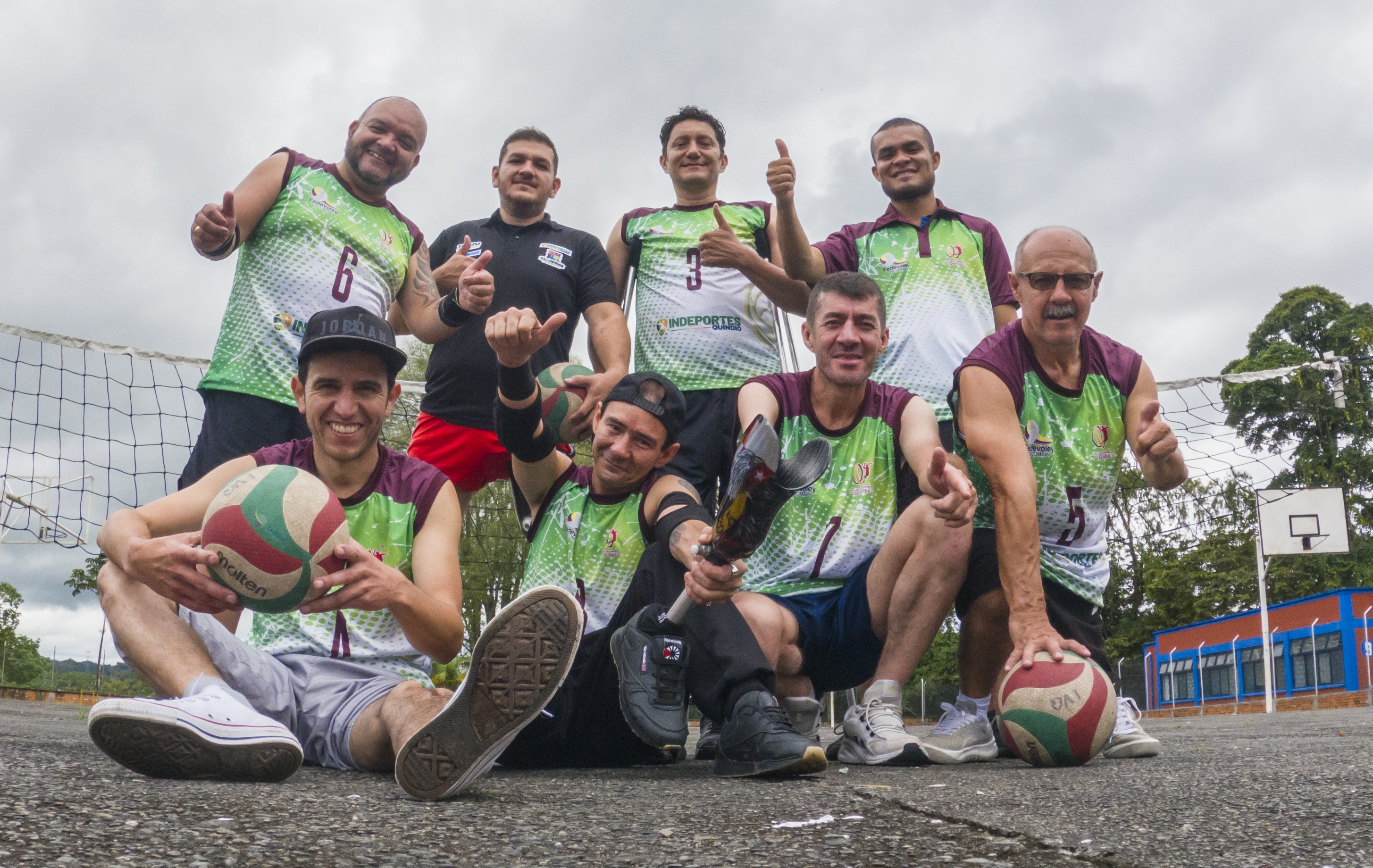 VOLEIBOL SENTADO DEL QUINDÍO SE PREPARA PARA JUEGOS PARANACIONALES 2023